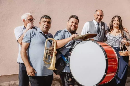 Trubači Budva na veselju